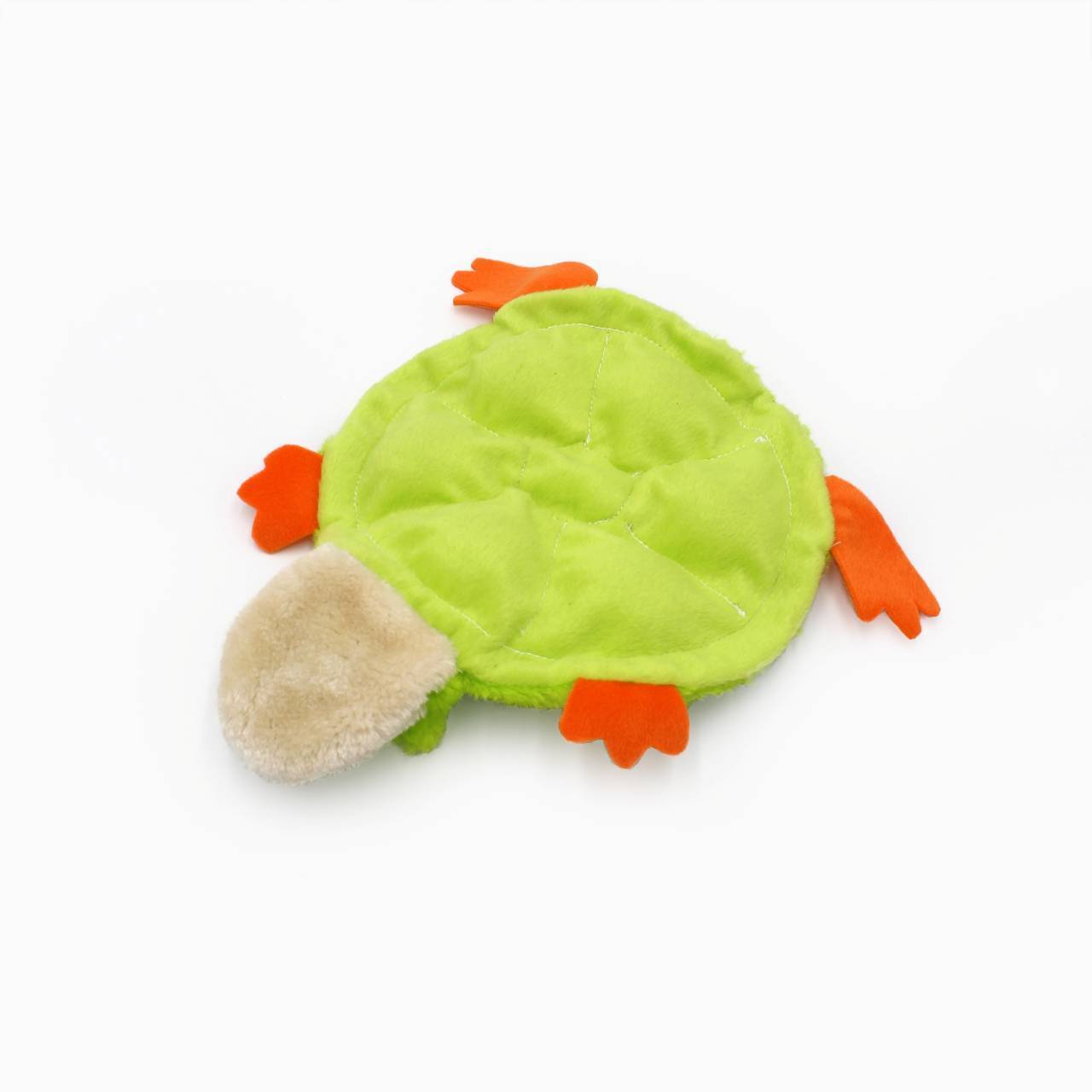 Zippy Paws Squeakie Crawler Toby the Tree Frog Plush Squeaker Dog Toy