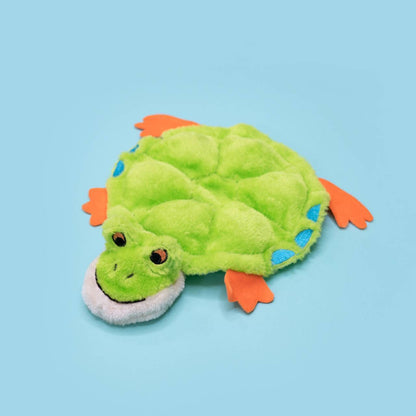 Zippy Paws Squeakie Crawler Toby the Tree Frog Plush Squeaker Dog Toy