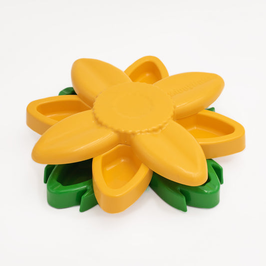 Zippy Paws SmartyPaws Sunflower Puzzler Feeder Interactive Dog Toy