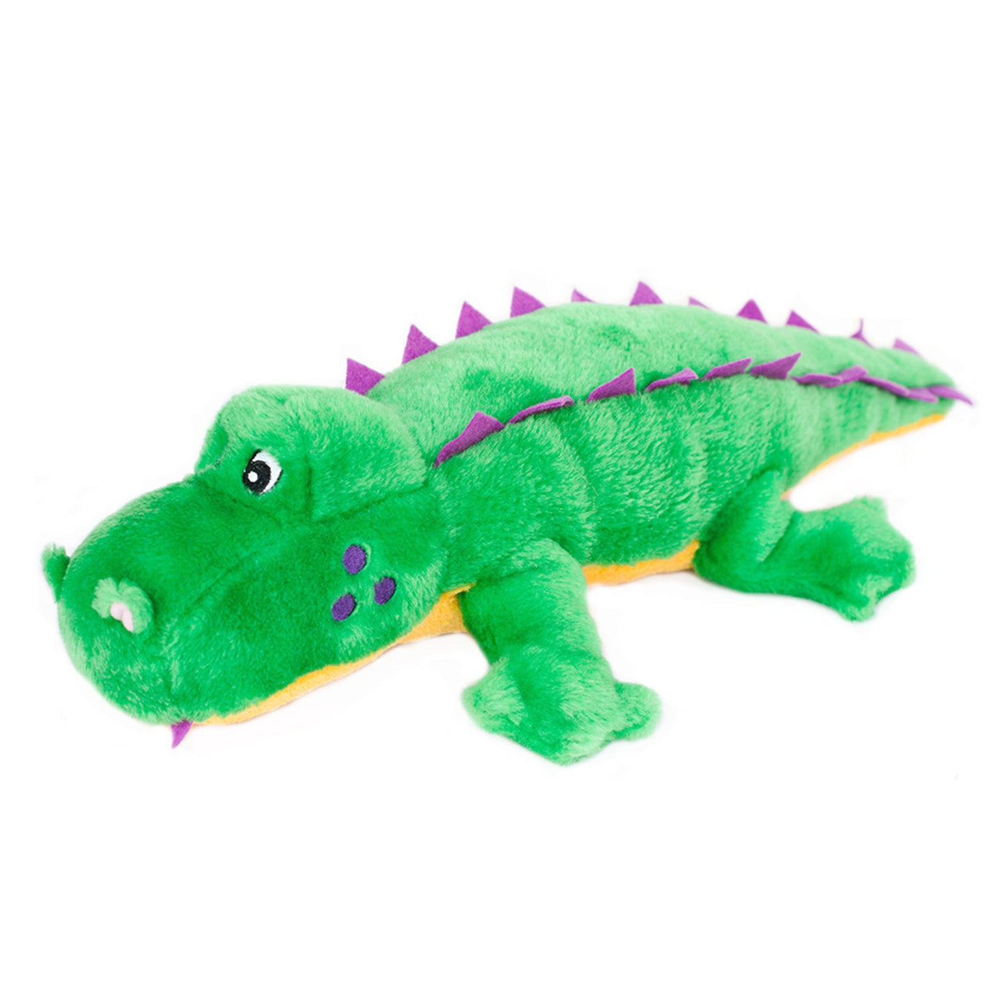 Zippy Paws Grunterz Alvin the Alligator Dog Toy