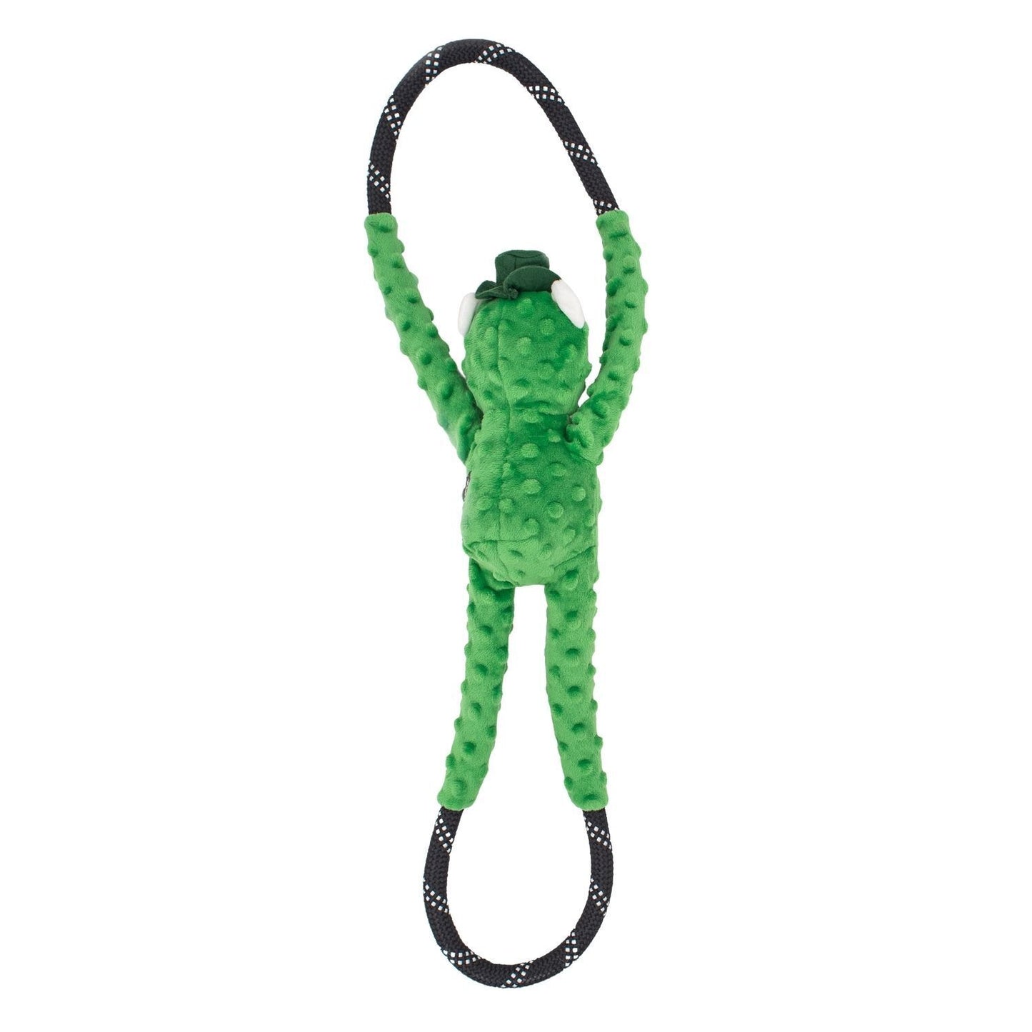 Zippy Paws St. Patrick's RopeTugz Lucky Bear Interactive Dog Toy