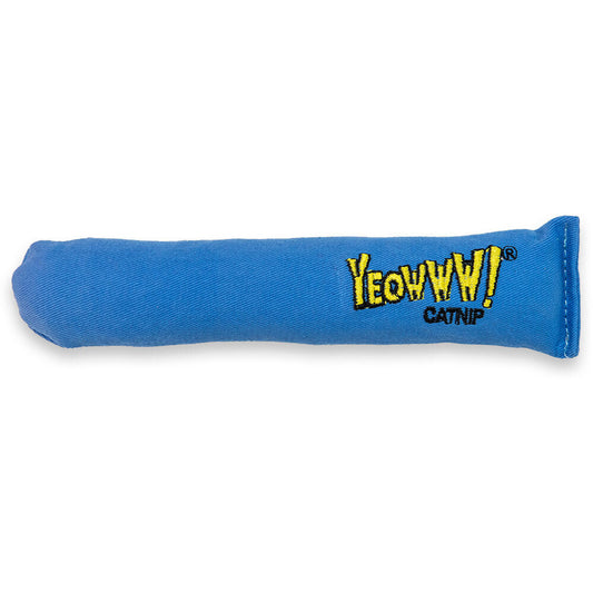 Yeowww! It's A Boy Blue Cigar Catnip Plush Cat Toy