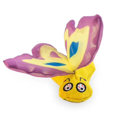 Yeowww! Purple Butterfly Catnip Plush Cat Toy