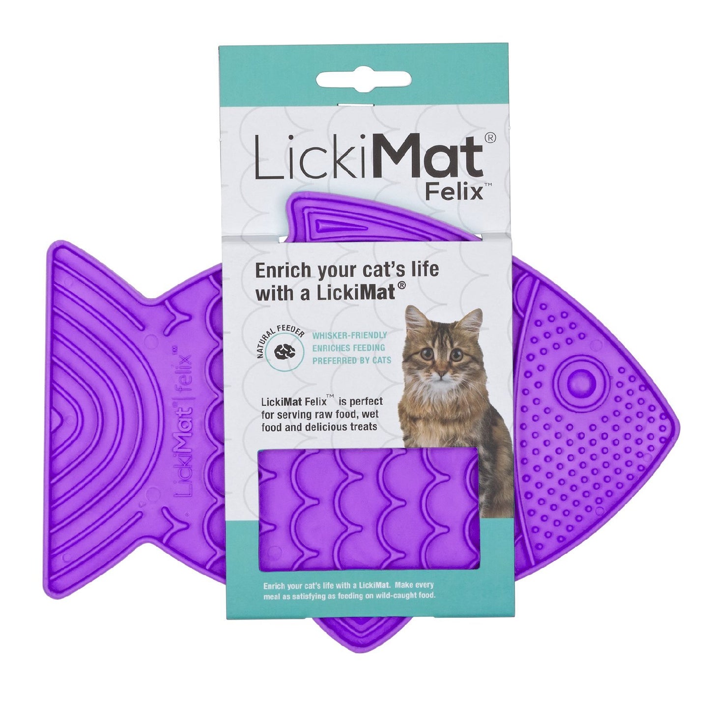 LickiMat Felix Slow Food Bowl for Cats