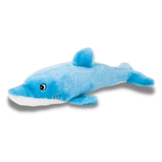 Zippy Paws Jigglerz Dolphin Plush Squeaky Dog Toy