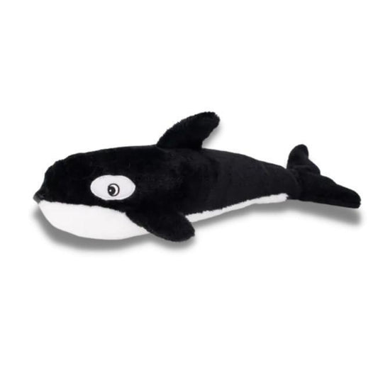 Zippy Paws Jigglerz Killer Whale Plush Squeaky Dog Toy