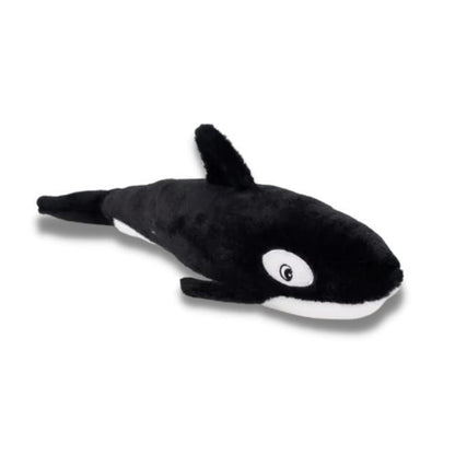 Zippy Paws Jigglerz Killer Whale Plush Squeaky Dog Toy